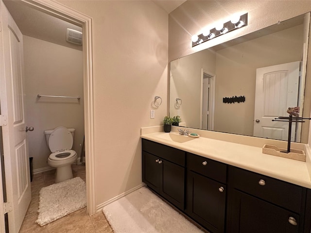 6818 Pear Point Ln, Richmond, TX 77469 - bathroom with vanity and tile patterned floors