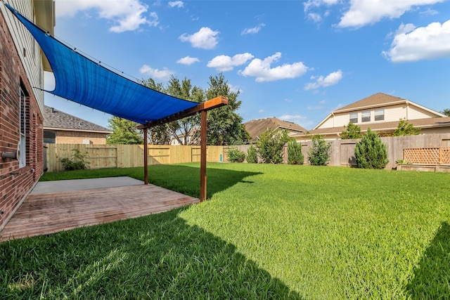 3502 Avalon Spring Ln, Spring, TX 77386 - fenced backyard with a patio