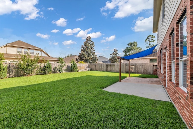 3502 Avalon Spring Ln, Spring, TX 77386 - fenced backyard featuring a patio area