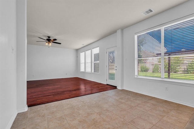 3502 Avalon Spring Ln, Spring, TX 77386 - unfurnished room featuring light tile patterned floors and ceiling fan