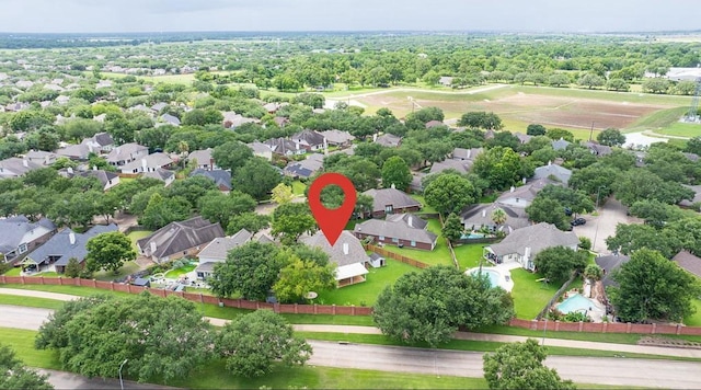 1123 Woodley Bnd, Sugar Land, TX 77479 - aerial perspective of suburban area