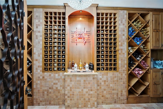 701 W Friar Tuck Ln, Houston, TX 77024 - view of wine area