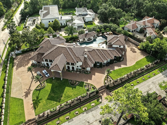 701 W Friar Tuck Ln, Houston, TX 77024 - aerial view of residential area