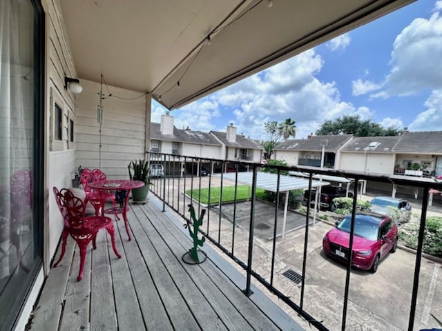 2211 S Kirkwood Rd Unit 35, Houston, TX 77077 - balcony with a residential view