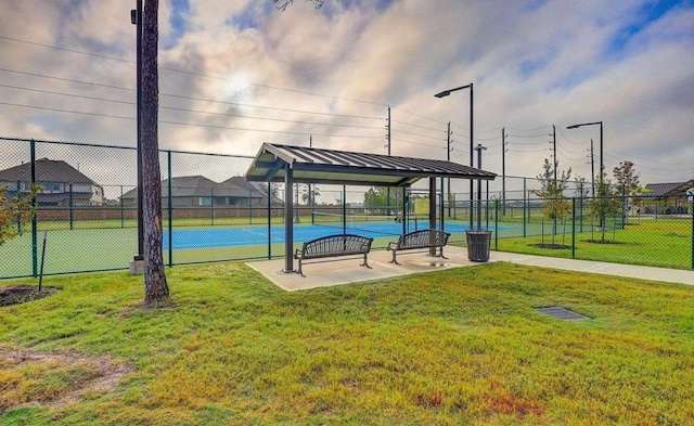 15814 Weston Ridge Dr, Humble, TX 77346 - view of home's community featuring a tennis court