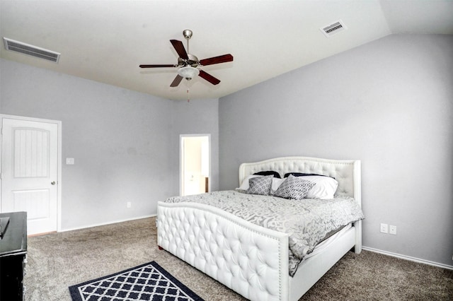 12223 Antilles Ln, Conroe, TX 77304 - carpeted bedroom featuring baseboards and ceiling fan