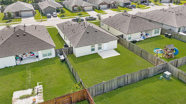 638 E Fairway Lake Dr, Alvin, TX 77511 - aerial view of residential area