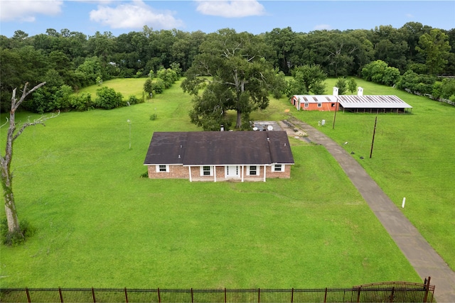 27093 Frye Rd, Splendora, TX 77372 - view from above of property