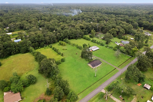 27093 Frye Rd, Splendora, TX 77372 - bird's eye view of a heavily wooded area