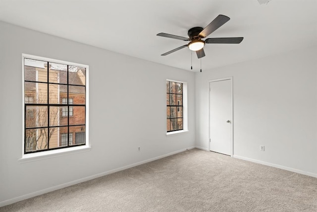 9901 Sharpcrest St Unit K-3, Houston, TX 77036 - unfurnished room featuring carpet and a ceiling fan