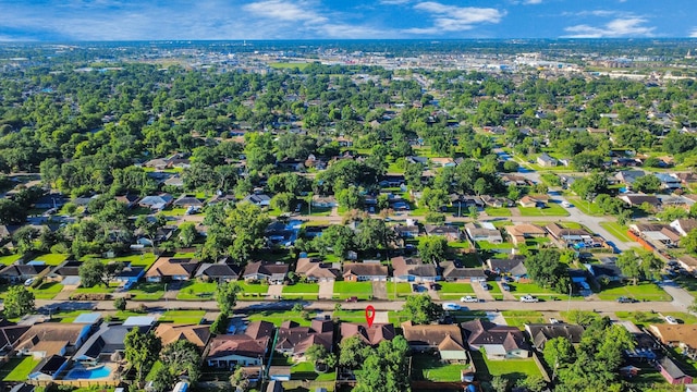 743 Eastlake St, Houston, TX 77034 - aerial view of property's location with nearby suburban area
