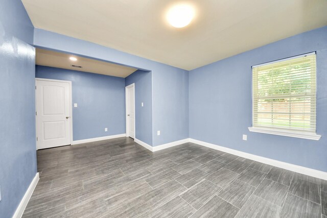 743 Eastlake St, Houston, TX 77034 - spare room with baseboards and wood finished floors