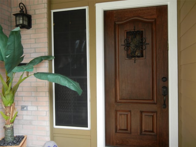 4822 Edgegate Dr, Spring, TX 77373 - property entrance with brick siding