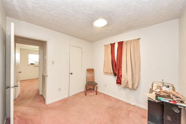 15147 Sheffield Ter, Channelview, TX 77530 - bedroom featuring light carpet and a textured ceiling