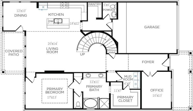 2905 Apple Rose, Katy, TX 77493 - view of room layout
