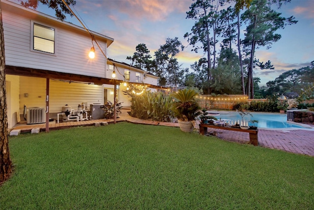 10 Featherfall Pl, Spring, TX 77381 - view of yard featuring a patio area