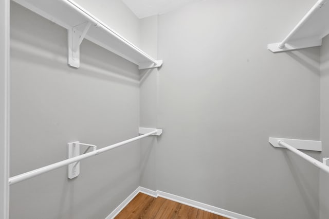 23911 Pinecreek Pt, Spring, TX 77373 - spacious closet with wood finished floors