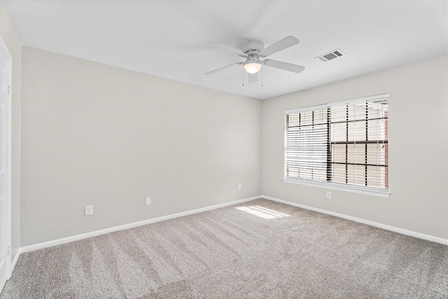 4303 Appalachian Trl, Houston, TX 77345 - carpeted spare room featuring baseboards and ceiling fan