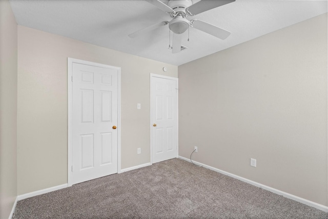 4303 Appalachian Trl, Houston, TX 77345 - unfurnished bedroom featuring carpet flooring and a ceiling fan