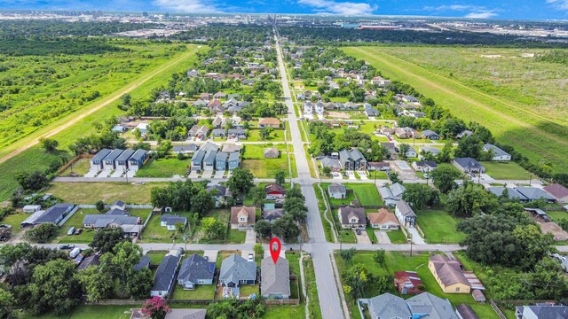 9805 Kerr, Houston, TX 77029 - aerial overview of property's location featuring nearby suburban area