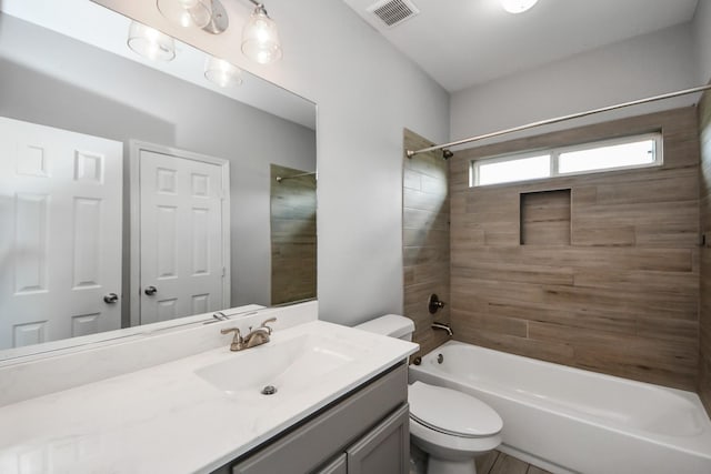 9805 Kerr, Houston, TX 77029 - full bathroom featuring vanity and shower / bathtub combination
