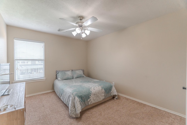 3618 Avalon Spring Ln, Spring, TX 77386 - bedroom featuring carpet flooring and a ceiling fan