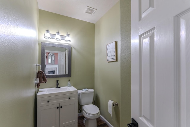 3618 Avalon Spring Ln, Spring, TX 77386 - bathroom with vanity and wood finished floors