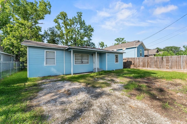 8121 Woodlyn Rd, Houston, TX 77028 - back of property with a fenced backyard