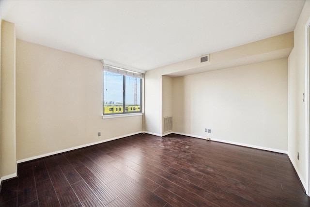 3525 Sage Rd Unit 805, Houston, TX 77056 - spare room with dark wood-type flooring and baseboards