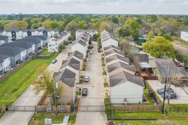 9027 Laverne Cres, Houston, TX 77080 - aerial view of residential area