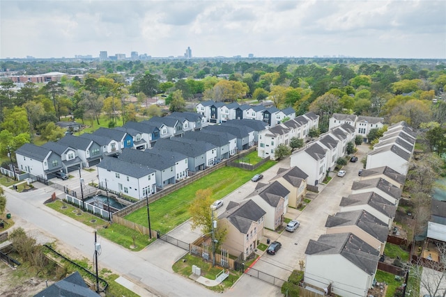9027 Laverne Cres, Houston, TX 77080 - aerial perspective of suburban area