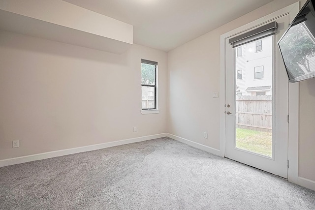 9027 Laverne Cres, Houston, TX 77080 - carpeted spare room with baseboards