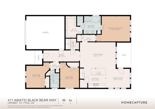 411 Asiatic Black Bear Way, Crosby, TX 77532 - photo 23