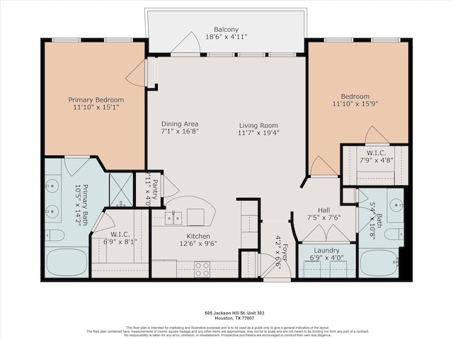505 Jackson Hill St Unit 303, Houston, TX 77007 - photo 23
