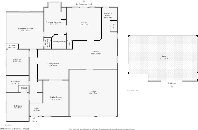 910 Eastlake St, Houston, TX 77034 - photo 29
