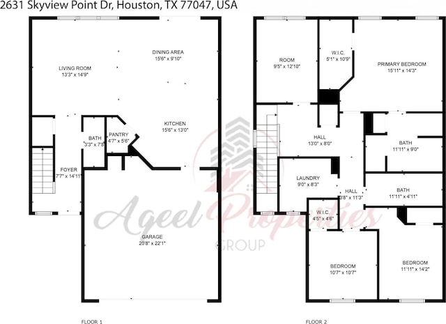 2631 Skyview Point Dr, Houston, TX 77047 - photo 2