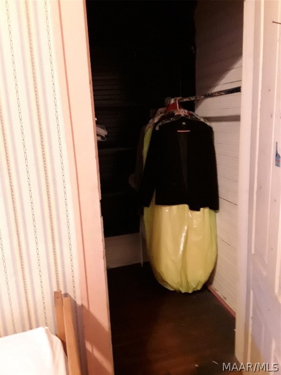 view of closet