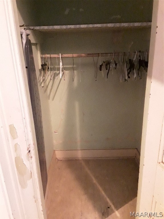 view of closet