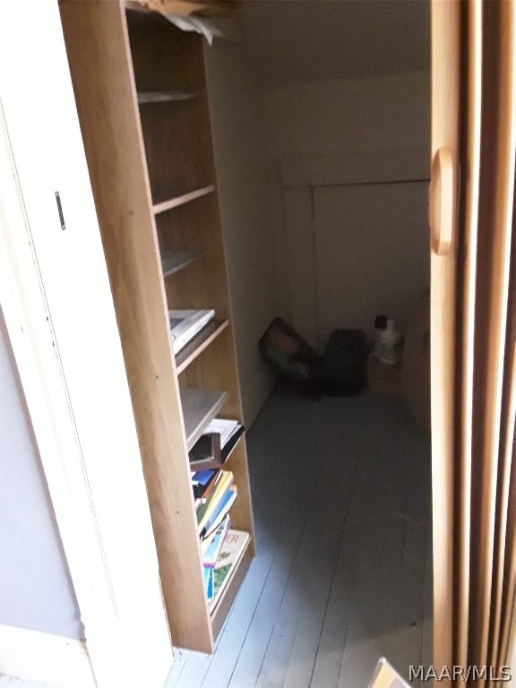 interior space featuring light hardwood / wood-style flooring