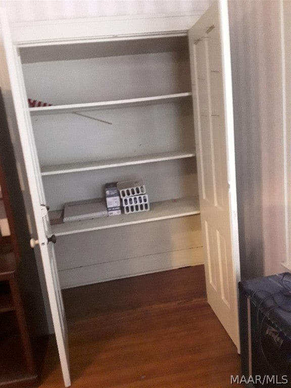 view of closet