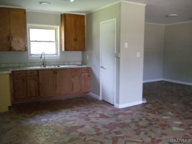 kitchen featuring sink