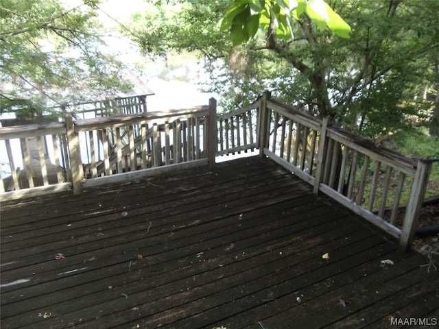 view of deck