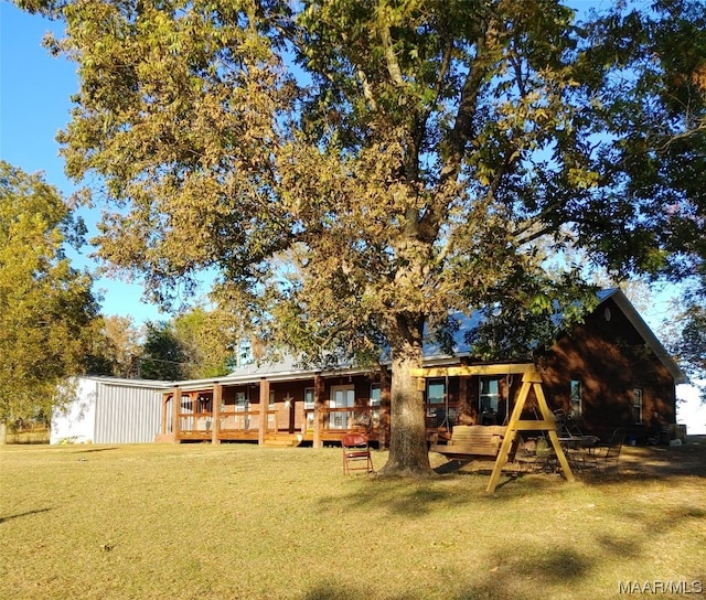 115 County Road 489th Rd, Verbena, AL 36091 - exterior space featuring a lawn