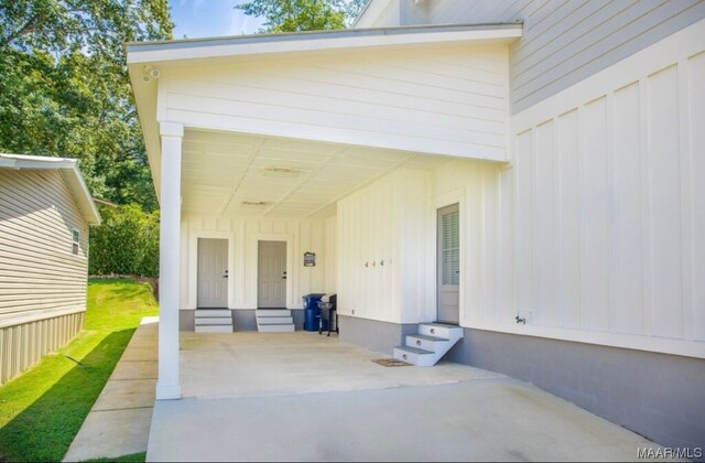 exterior space featuring a patio