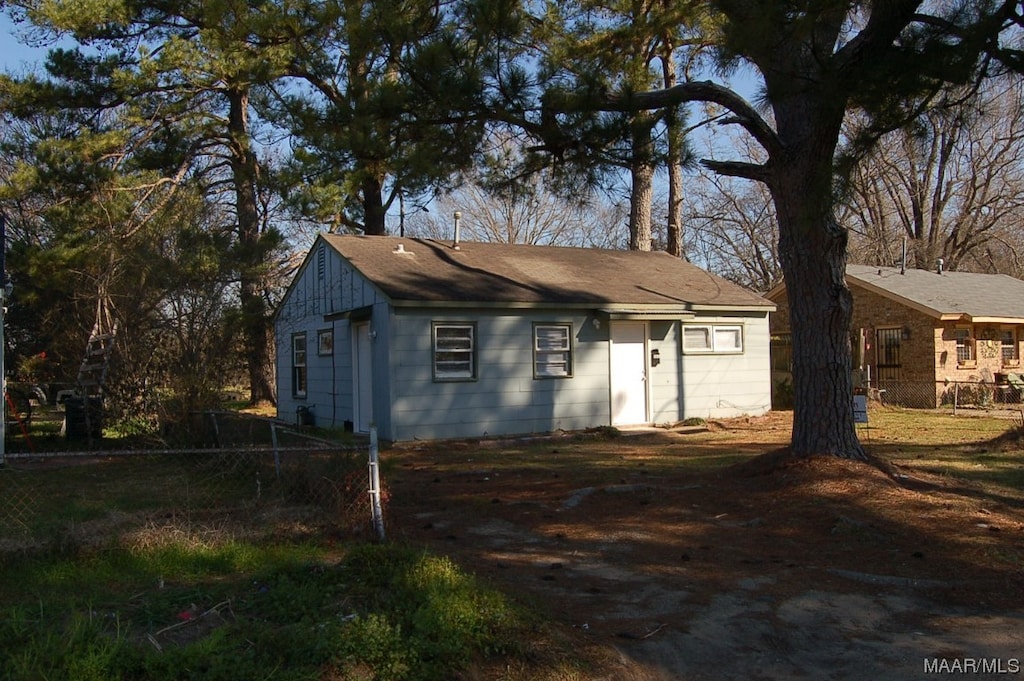 view of ranch-style home