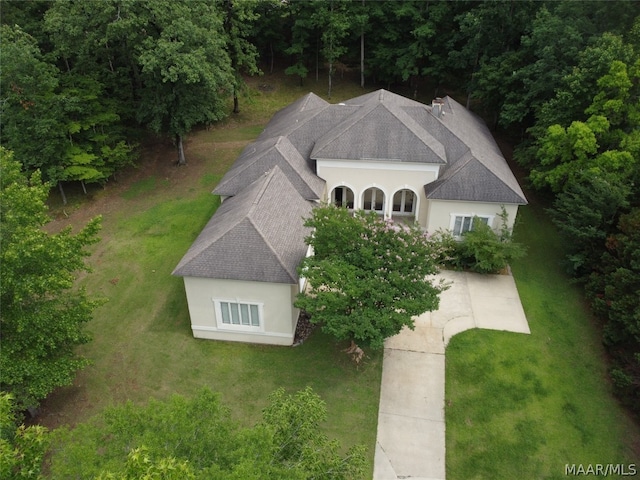 view of birds eye view of property