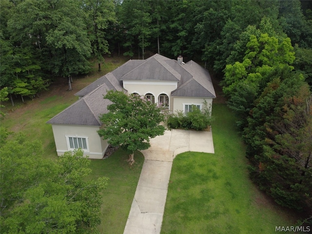 view of birds eye view of property