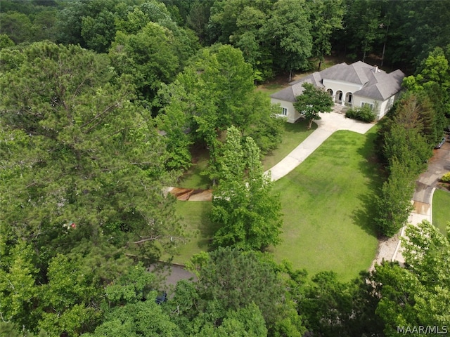 view of birds eye view of property