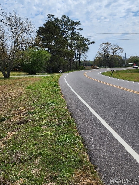 view of road