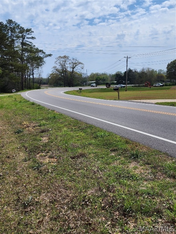 view of road